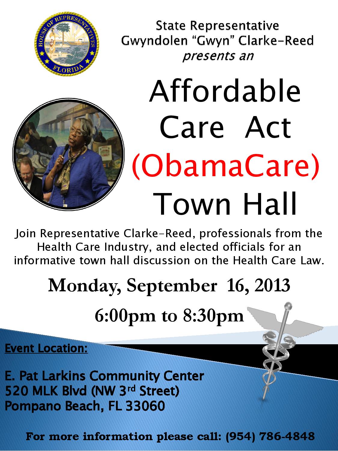 Affordable Care Act (ObamaCare) Town Hall - The Westside Gazette1125 x 1500