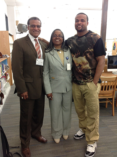 Athletics are in the Boger's blood. Dad Jerome, mom Janice Robinson Boger  and Tra Boger - The Westside Gazette