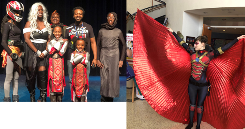 African American Research Library hosts Comic & Sci-Fi- Convention