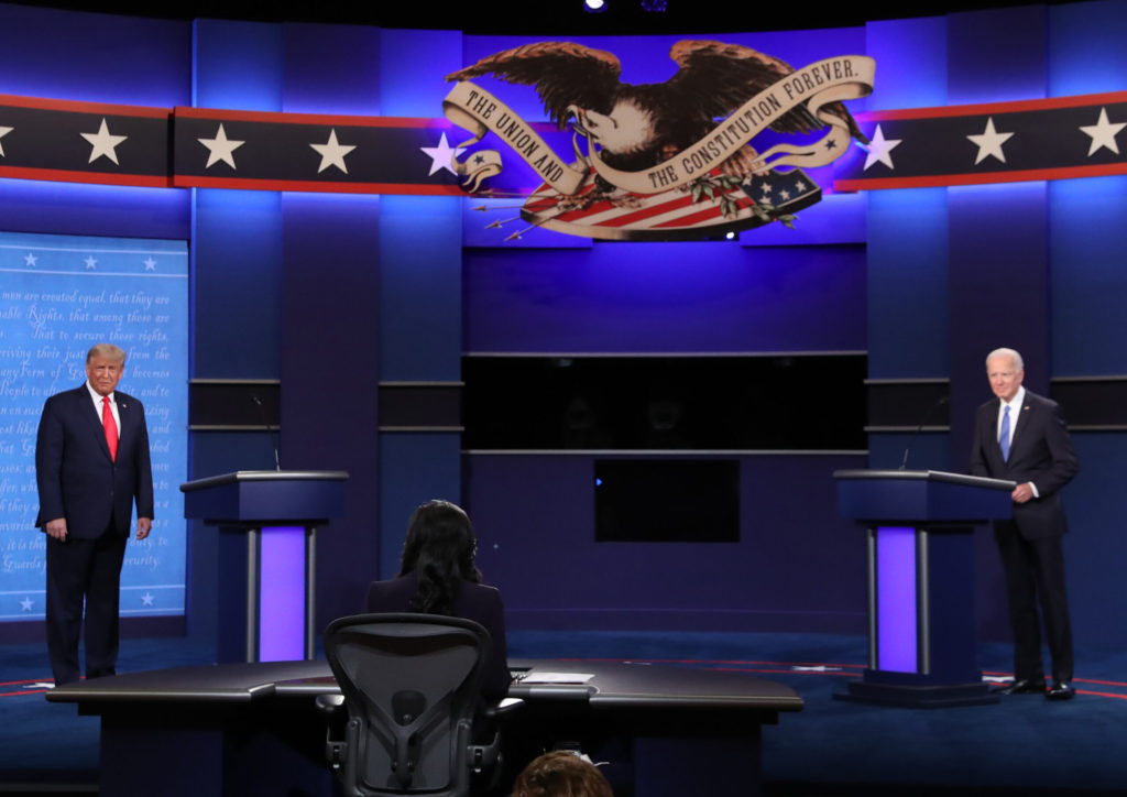 ‘I’m the Least Racist Person In This Room’: Trump, Biden Spar Over Race In Final Debate