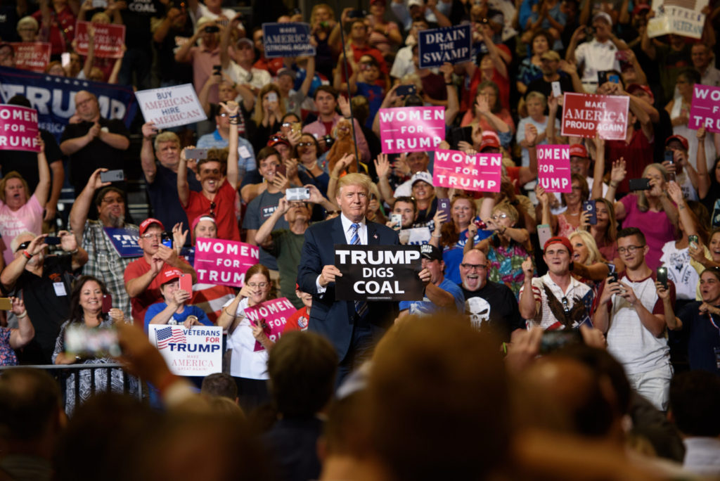 Coal Shrinks Despite Trump Pledge to Halt Slide