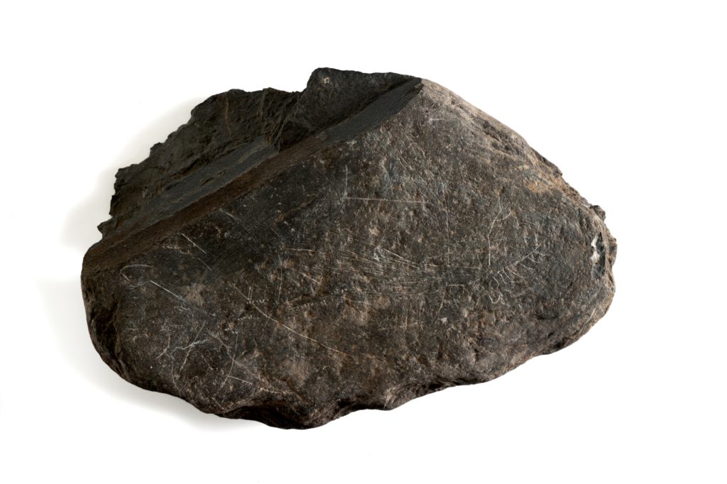 Archeologists Discover Plaque With Stone Age Animal Engravings In Spain