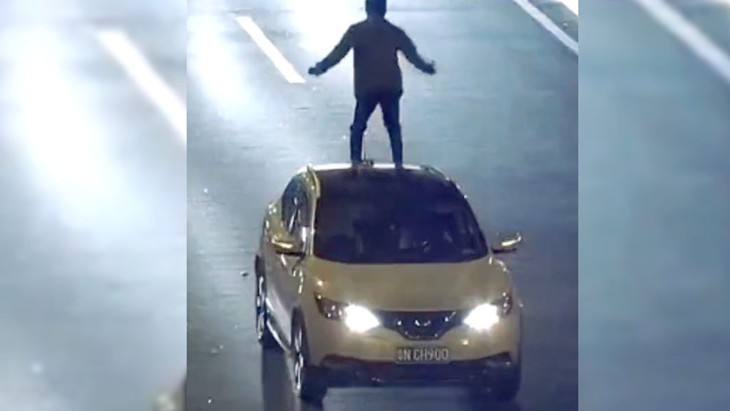 VIDEO: Angry Driver’s Dance Stunt On 60 mph Highway
