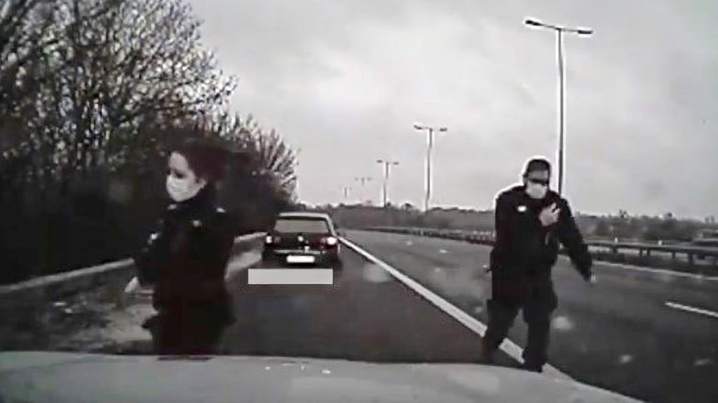 VIDEO: No Ice-cape: Driver Jailed After 130mph Police Car Chase In Snow