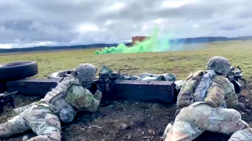 VIDEO: US Army-Braves Company Execute Live Fire Training
