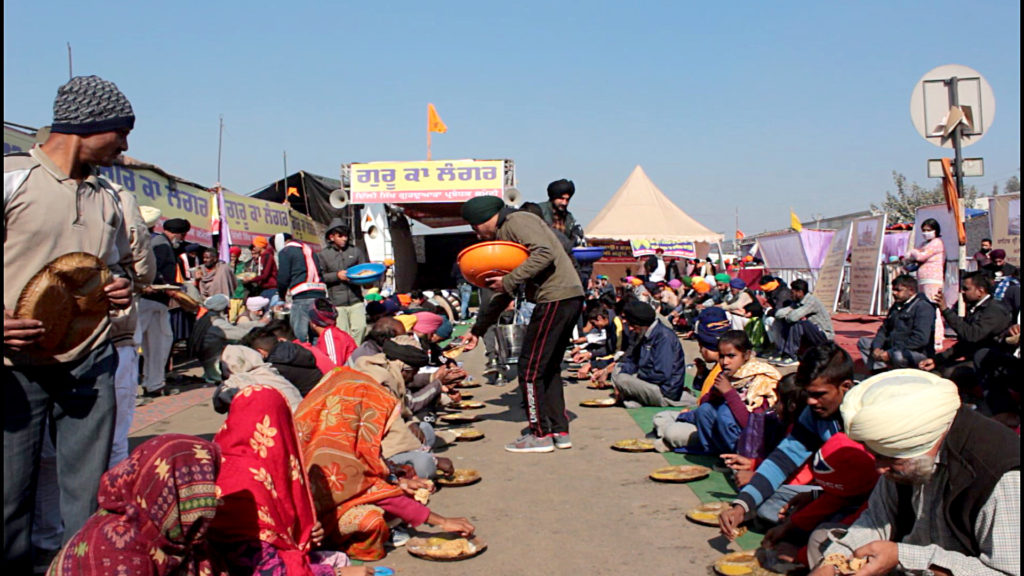 How Community Kitchens In India Are Feeding Farmers’ Protest
