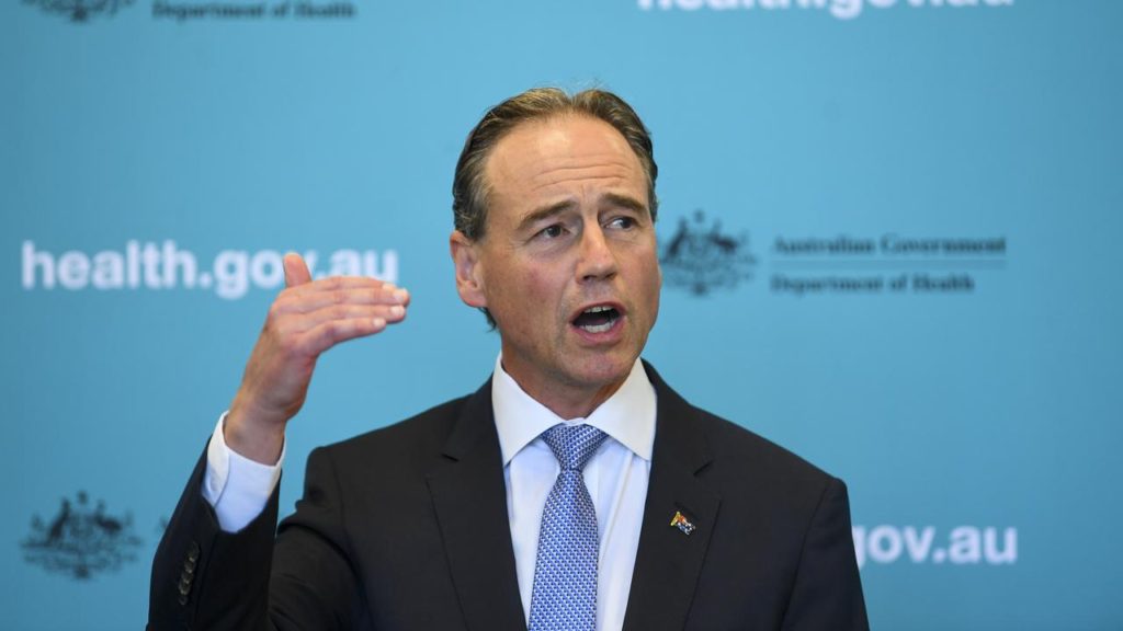 Australia’s Hunt Defends Disability Jab Rollout Pace