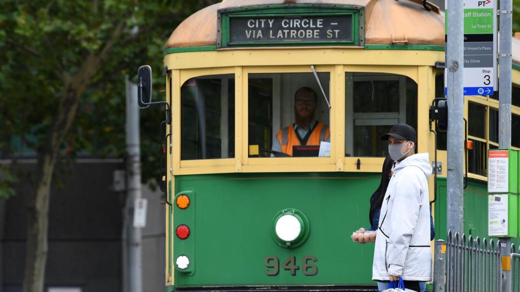 Australia’s Victorian Train, Tram Commuter Mask Blitz Begins