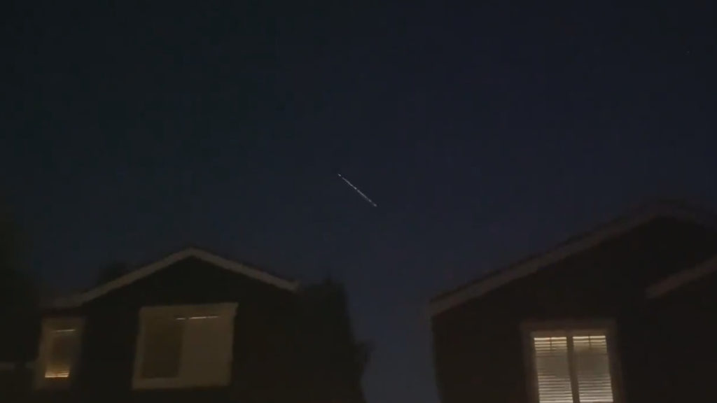 VIDEO: ‘Mystery Lights’ In Night Sky Fuel Speculation