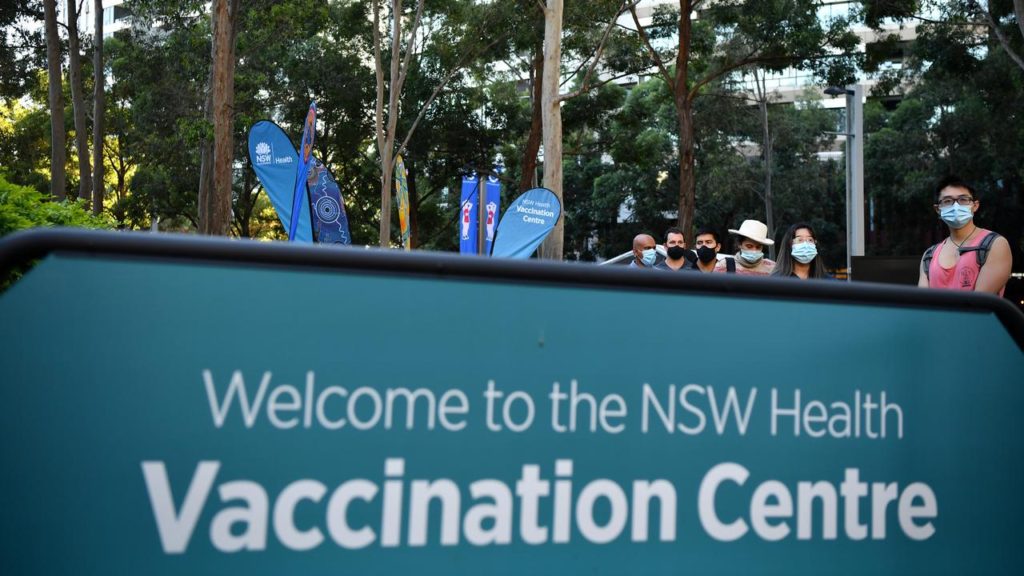 Nearly A Million Covid Jabs Given In Australian State