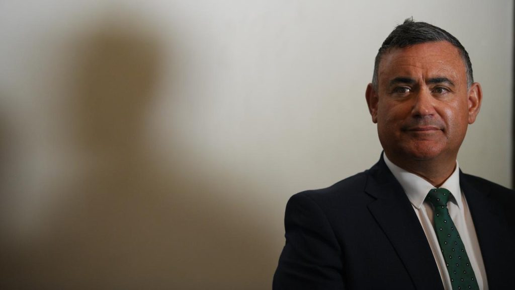 Australian State Deputy Premier Faces Payment Questions