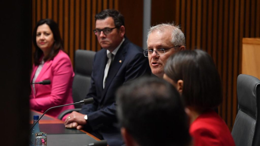 Australian Prime Minister, Leaders Split Bill On Covid-19 Support