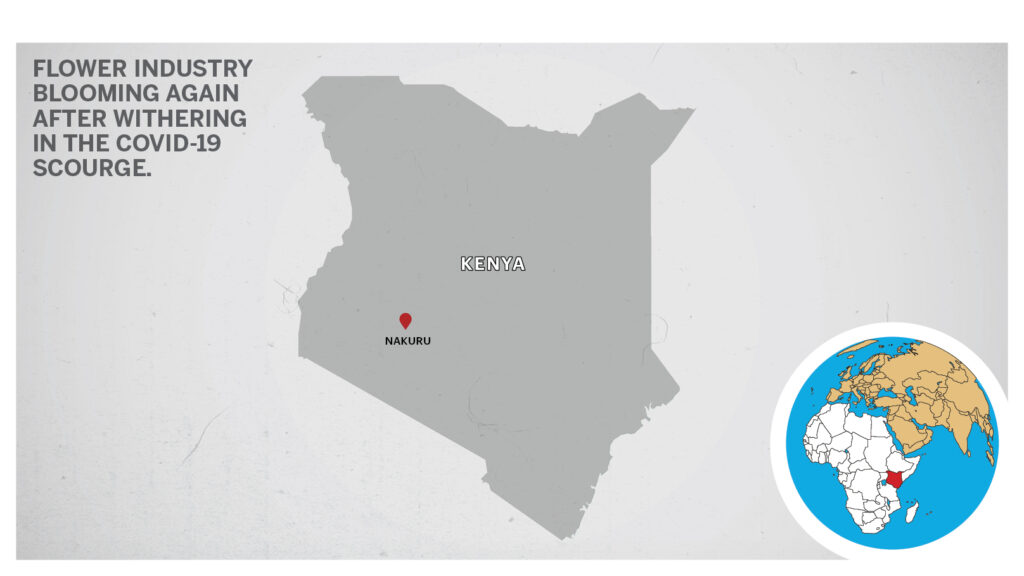 Map of Nakuru Kenya