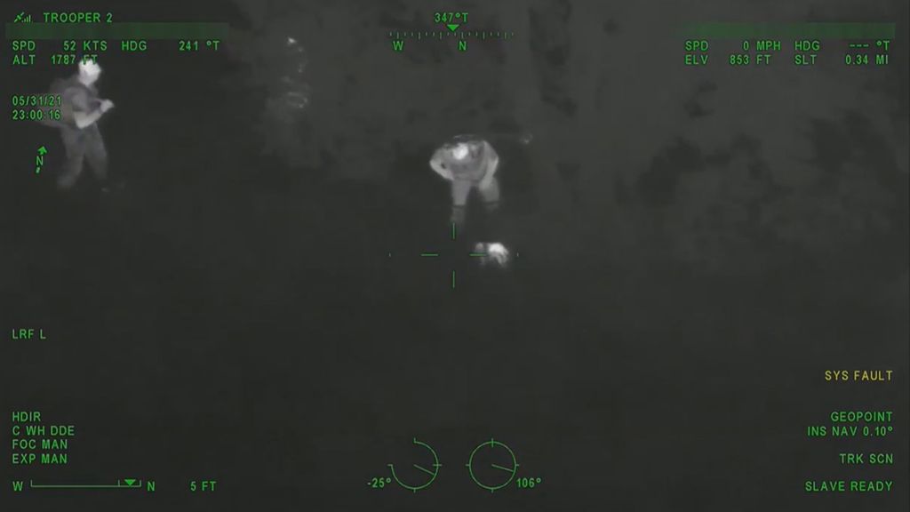 VIDEO: Police Use Thermal Imaging To Find Toddler Who Wandered Into Woods