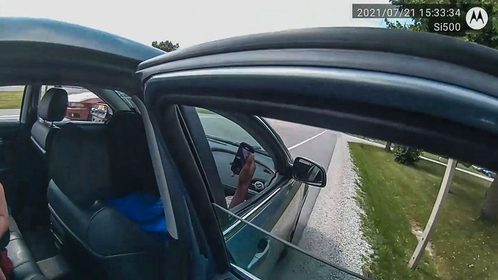 VIDEO: Police Release Body-Camera Footage To Dispute Claim Of Planting Drugs In Viral Video