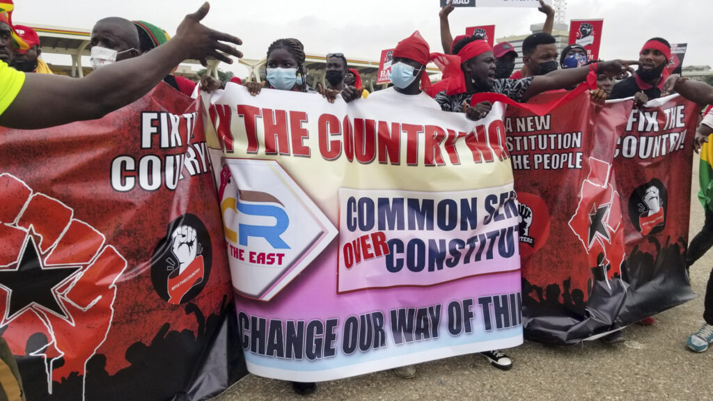 #FixTheCountry: Ghanaians Take To The Streets And Social Media To Demand Constitutional Changes