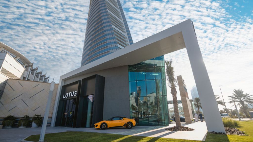 VIDEO: Brit Supercar Lotus Opens New-Look Showroom In Bahrain