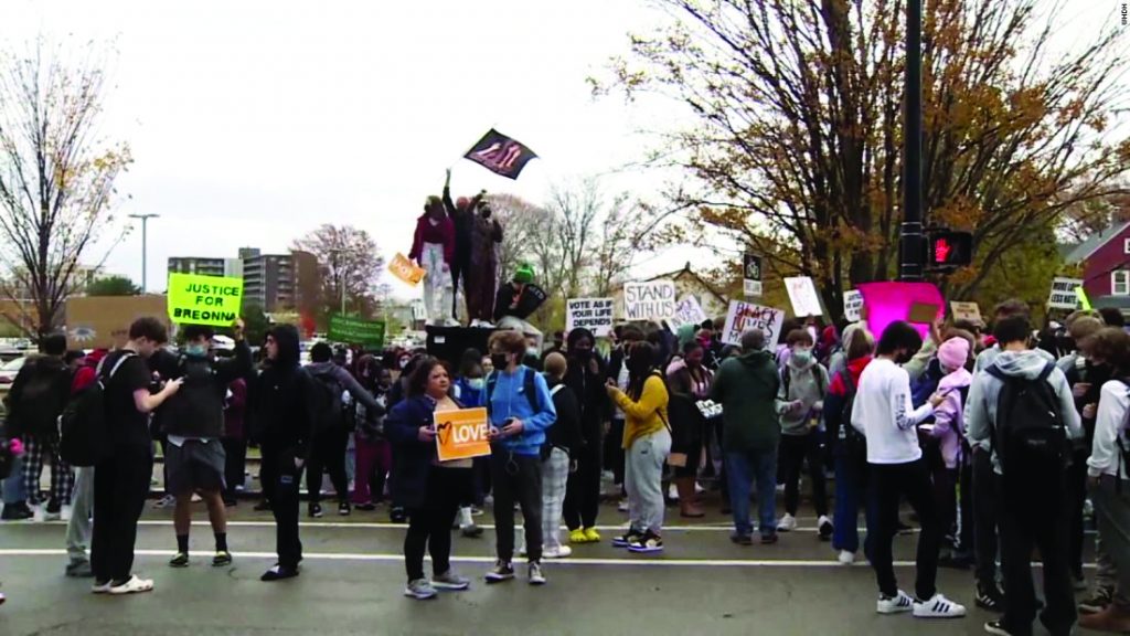 Students at a Massachusetts High School Stage a Walkout to Protest a Racist Film Made by a White Classmate