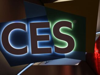 The CES logo is seen at Las Vegas Convention Center in Las Vegas, Nevada. CES, the world's largest annual consumer technology trade show, was held in person from January 5–7, with some companies deciding to participate virtually only or canceling altogether due to concerns over the recent surge in cases of the Omicron variant of COVID-19. (Alex Wong/Getty Images)
