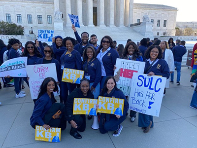 “Because of Judge Jackson, I Can’: Over 100 Black Law Students Converge On D.C. For Confirmation Hearing