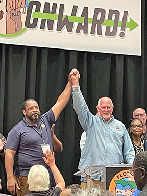 Florida AFL-CIO Elects New President & Secretary-Treasurer to Lead One Million Union Members and Retirees