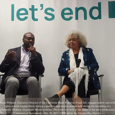 Angela Davis Shares Insights on Domestic Violence in Black Communities During Sacramento Panel