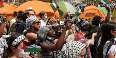Following a deadline set by Columbia University, students occupying an encampment on campus were required to vacate the premises