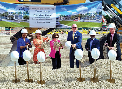 Pompano Beach Celebrates Groundbreaking of Provident Place, a New Affordable Senior Housing Community