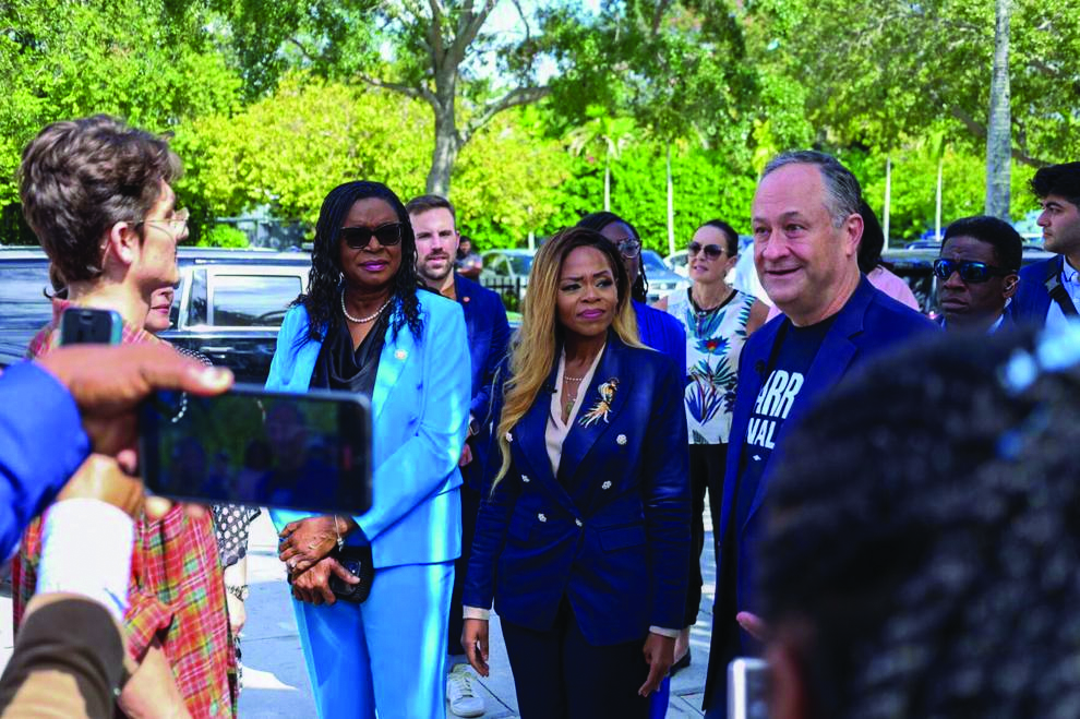 Second Gentleman rallies Haitian Voters in Dade