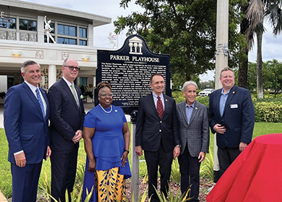 The Unveiling of the Parker Playhouse