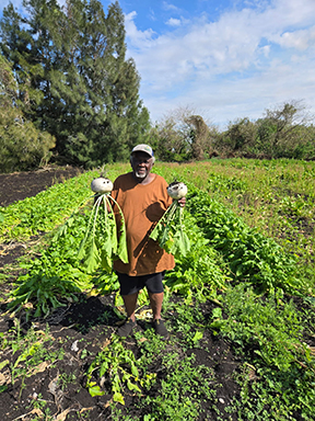 The Greens Man: Glasco Flowers’ Love for Farming