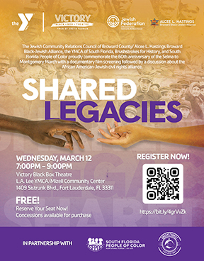 “Shared Legacies” Film March 12 , 2025 – Black Jewish cooperation in America