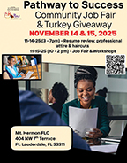 Pathway to Success Community Job Fair & Turkey Giveaway