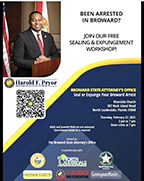 Wipe the Slate Clean: FREE Arrest Record Sealing and Expungement Workshop in Broward County