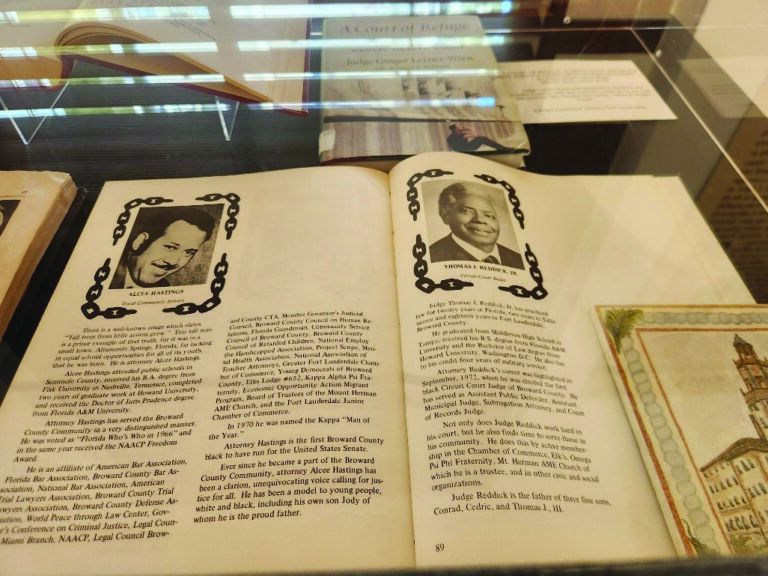 History Fort Lauderdale Presents “Justice From The Sea To The Sawgrass: A History Of The Broward County Judiciary” Free Exhibit On Display From May 1 – 30