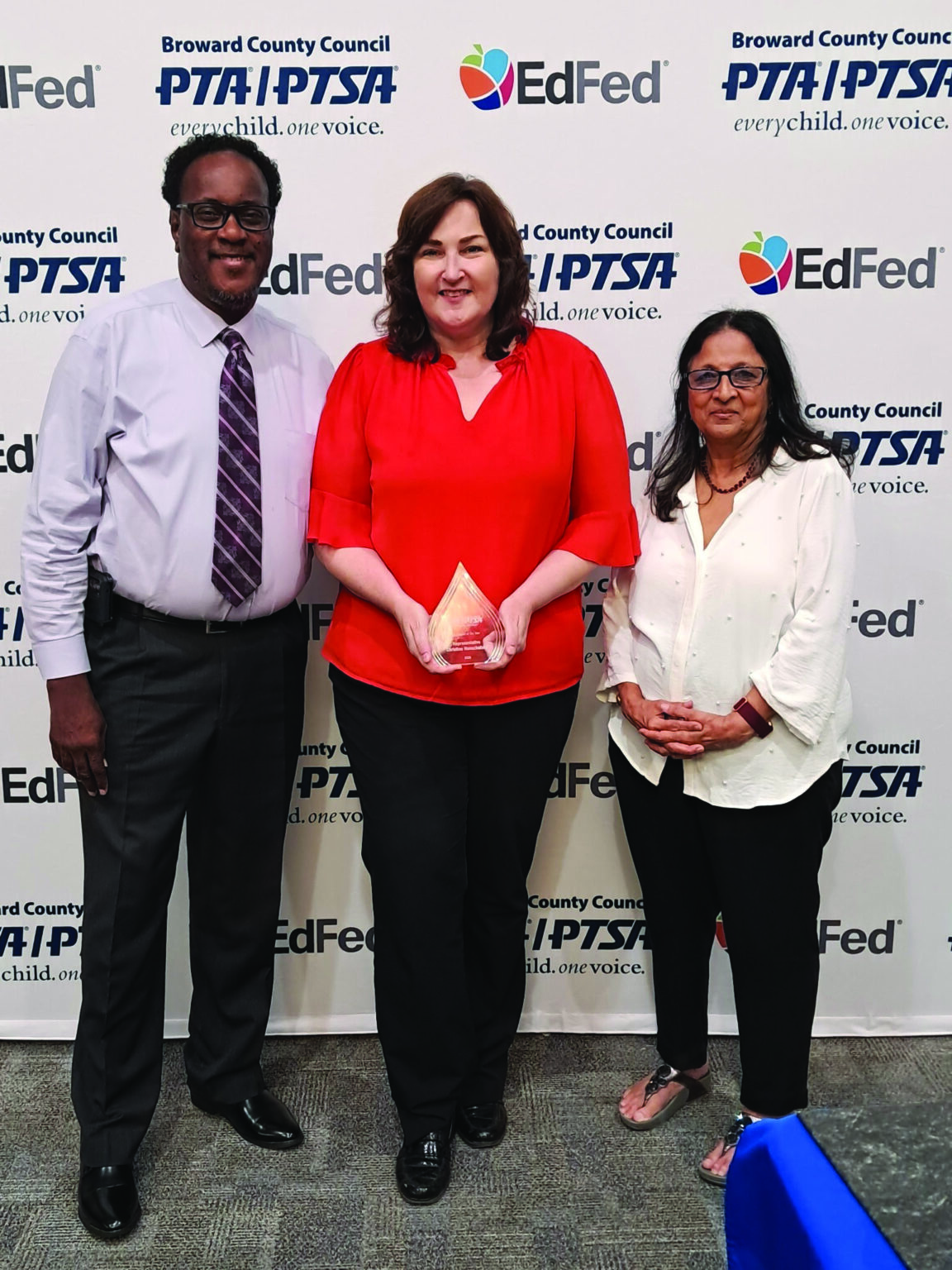 Representative Christine Hunschofsky Honored as 2026 Broward PTA ...