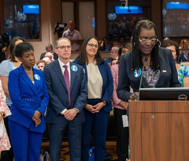 Broward Health recognized by Broward County and City of Lauderhill for maternal mental health community wellness initiatives
