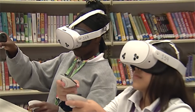 BCPS Celebrates New XR Devices at Sunrise Middle School
