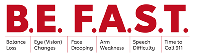 B.E. F.A.S.T. Warning Signs of Stroke