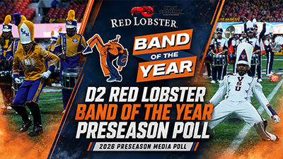 HBCU media poll: Red Lobster Band of The Year (D2) 2026