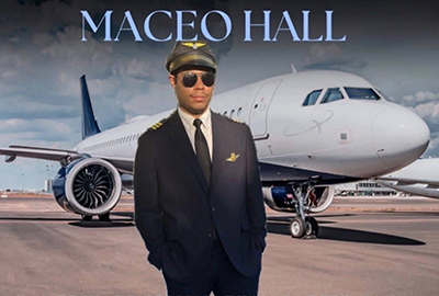At 19, Maceo Hall Earns His Wings — and Plans to Help Other Black Youth Fly
