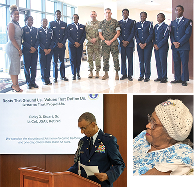 Panther Pride at USSOUTHCOM: Dillard Cadets and Lieutenant Colonel Ricky O. Stuart, Sr. (USAF, Retired) Celebrate Air Force Birthday