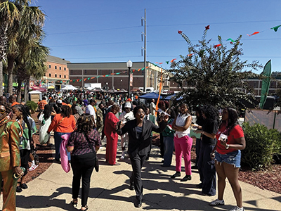 Come together: Jolly and Nixon stump on FAMU campus as election draws near