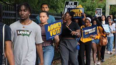 As MAGA tries to rig the vote, Black students say no